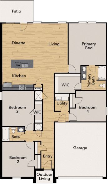 Flex Plan floorplan