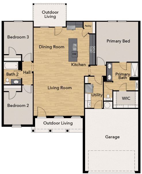 Flex Plan floorplan