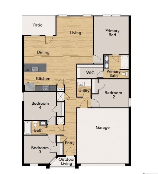 Flex Plan floorplan