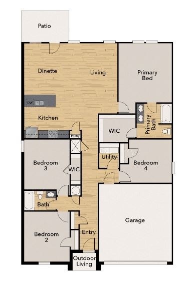 Flex Plan floorplan